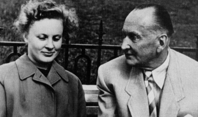 Алла Ларионова и Александр Вертинский