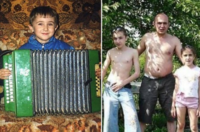 Эльдар Джарахов в детстве