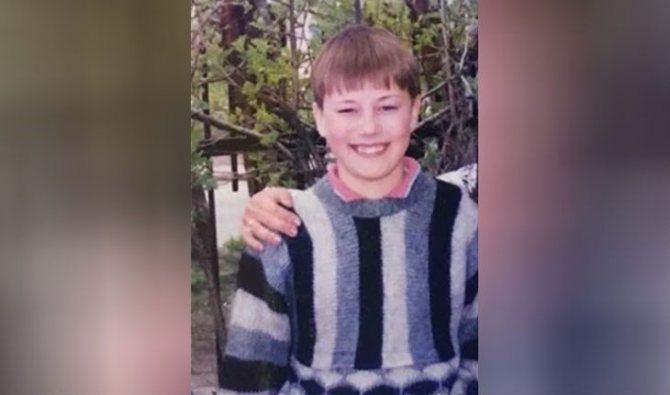 Иван Жидков в детстве