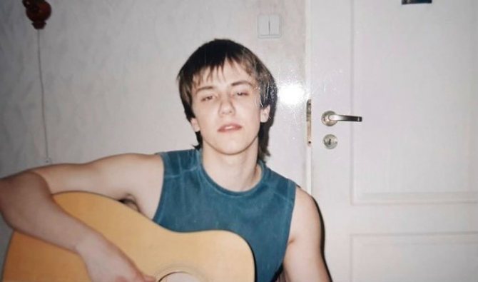 Иван Жидков в юности (2001 год)