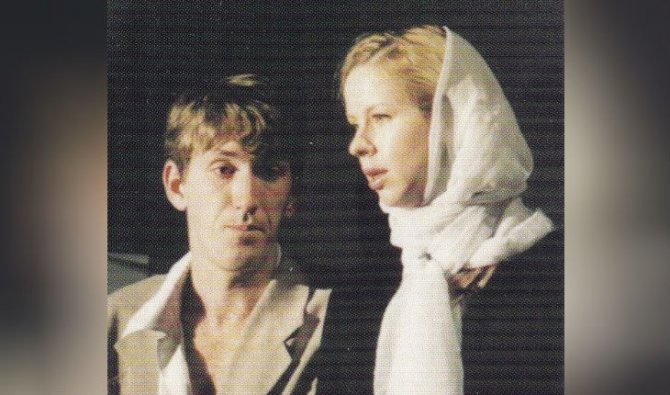 Кирилл Кяро и эстонская актриса Мария Авдюшко (2003 год)