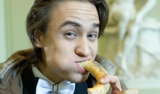На съемках «Доярка из Хацапетовки»