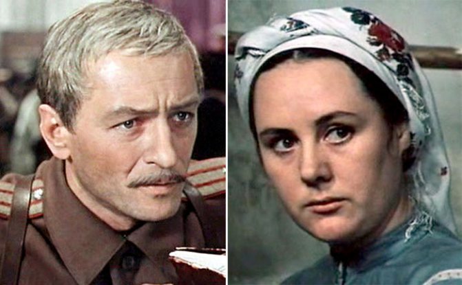 Ножкин и Колосова в «Хождениях по мукам»
