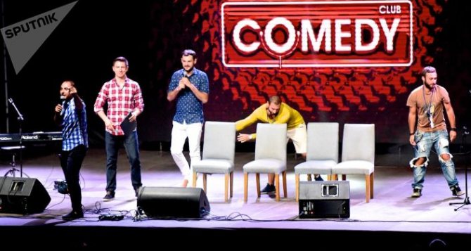 Шоу Comedy Club в столице Грузии.