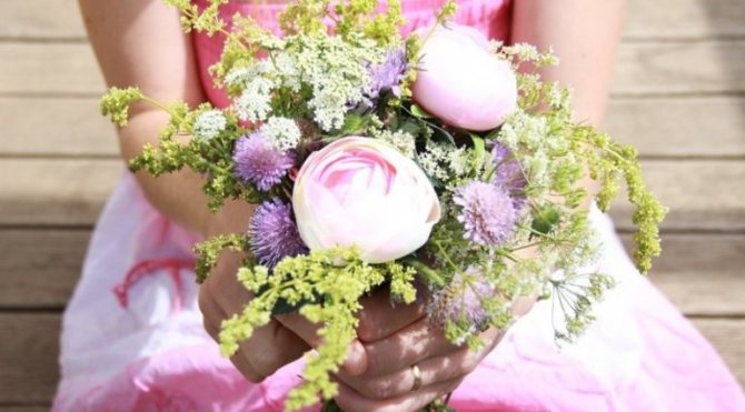 Сонник букет цветов