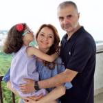 Валентина Рубцова с семьей